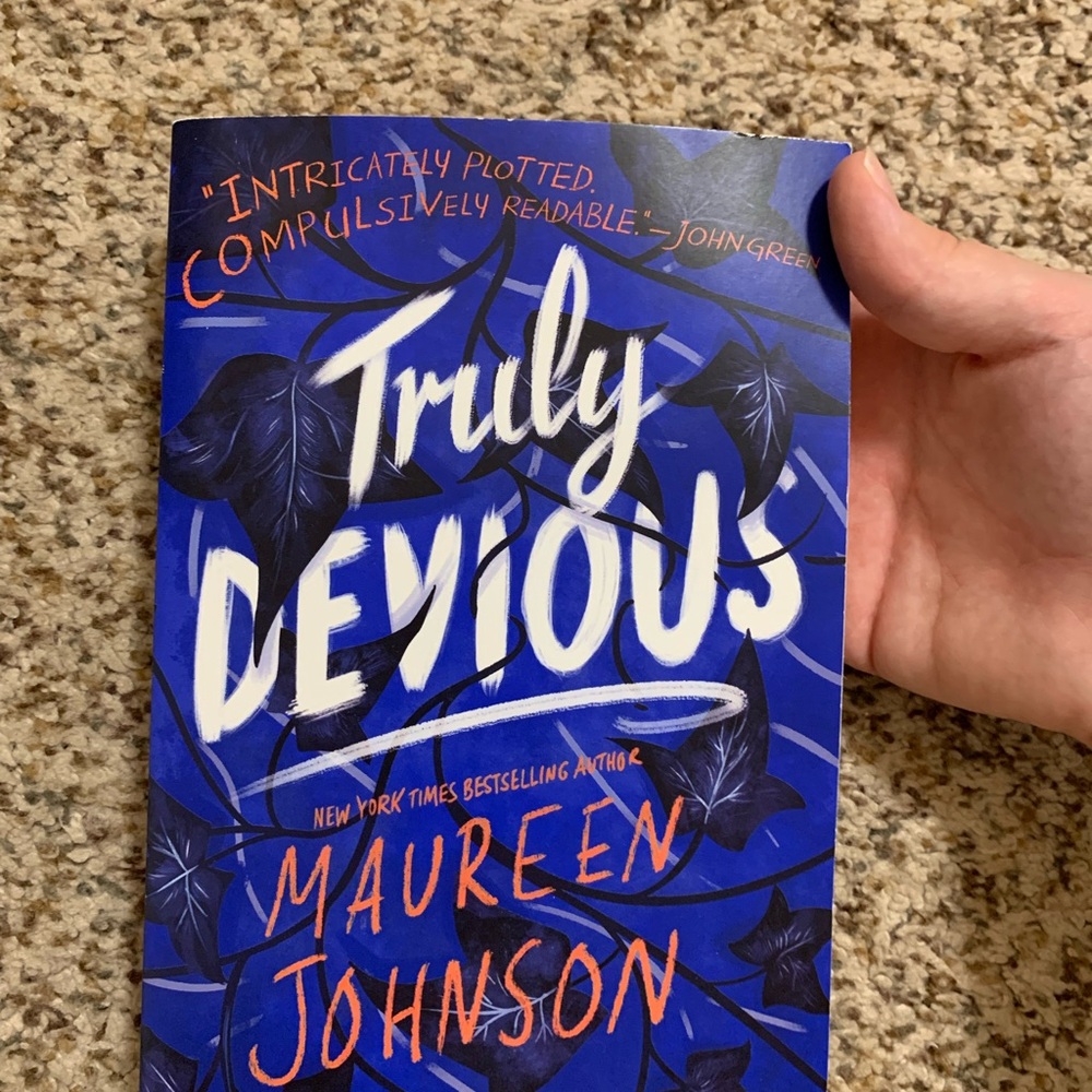 Truly Devious by Maureen Johnson - Blue Paperback